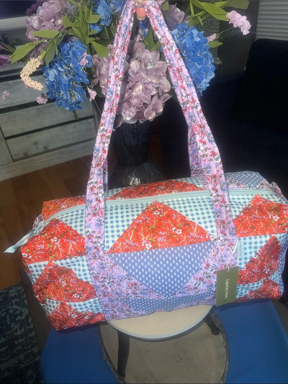 🪿Vera Bradley Flying Geese Patchwork in Premium Cotton